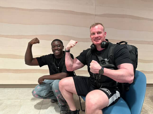 Founder at workplace